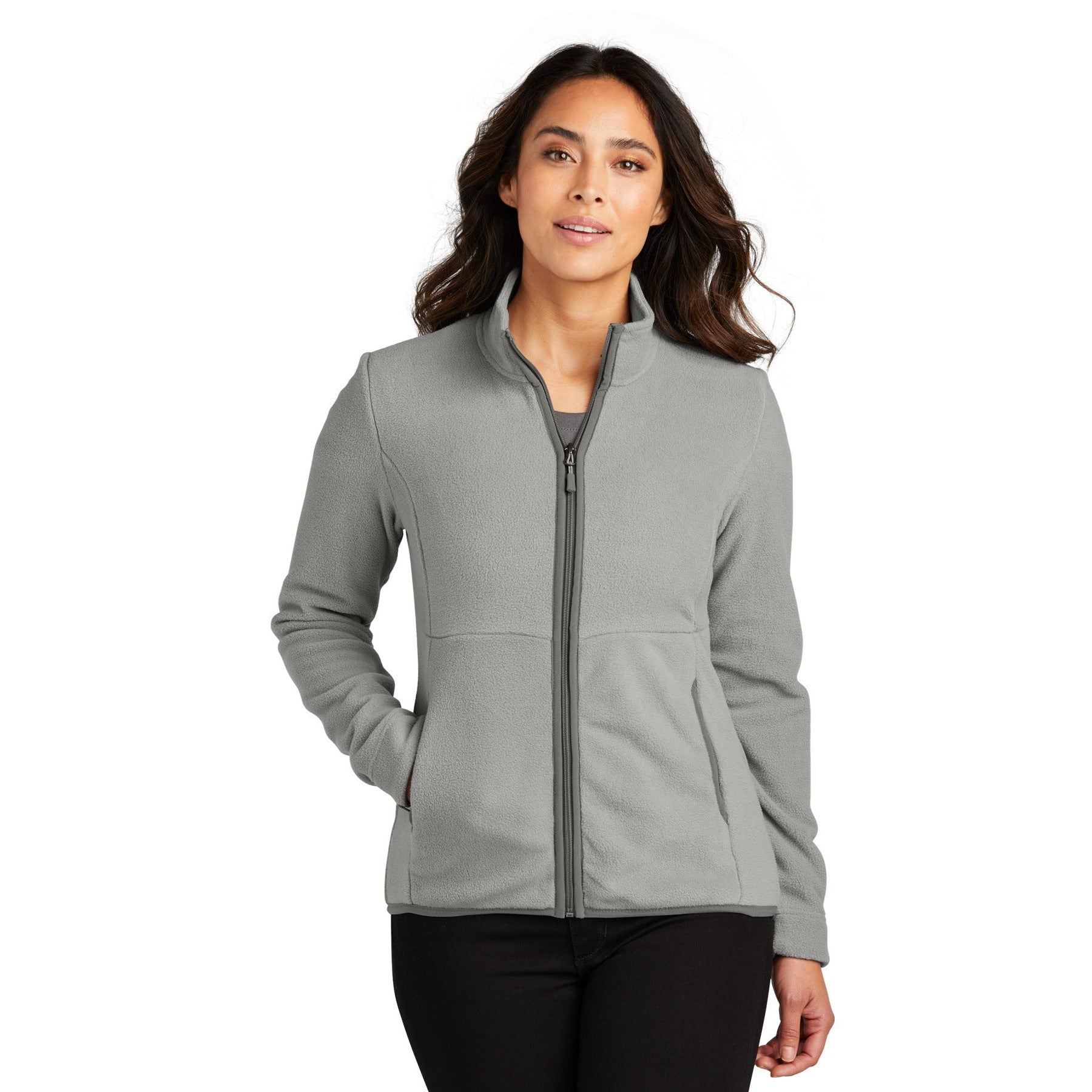 Port Authority-Port Authority® Women's Connection Fleece Jacket L110-MedTech-3